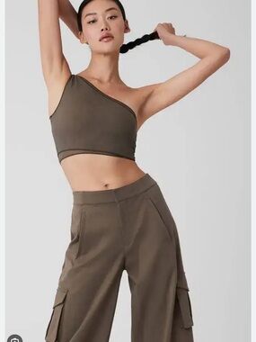 NWT Alo Sheer Illusion Mesh Tank